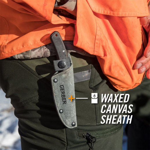 Ніж Gerber Downwind DP з фіксованим клинком, чорний (коробка) (1059840) 
