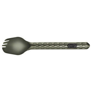 Вилка туристическая многофункциональная Gerber Devour - Cook Eat Clean Spork FSG, зеленая
