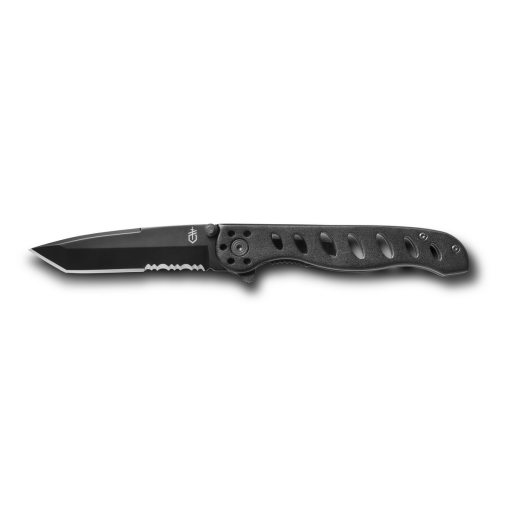 Складной нож Gerber Evo Large Tanto прямое-серрейторное лезвие, блистер, 31-001755