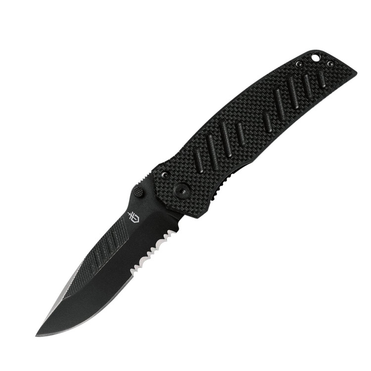 Складной нож Gerber Swagger, серрейторное лезвие, блистер, 31-000594 ...